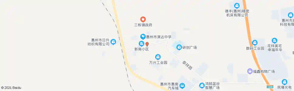 惠州陶前路口_公交站地图_惠州公交_妙搜公交查询2025