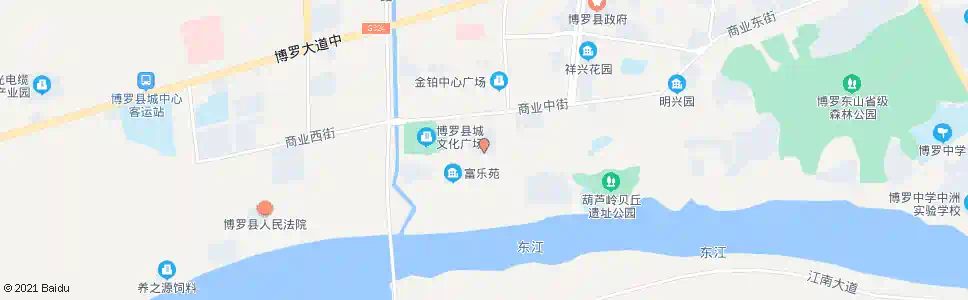 惠州阳明花园_公交站地图_惠州公交_妙搜公交查询2025