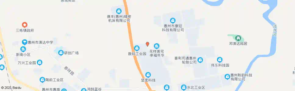 惠州华泰路口_公交站地图_惠州公交_妙搜公交查询2025