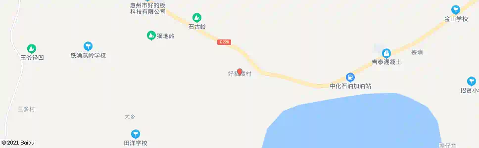 惠州好招楼村_公交站地图_惠州公交_妙搜公交查询2025