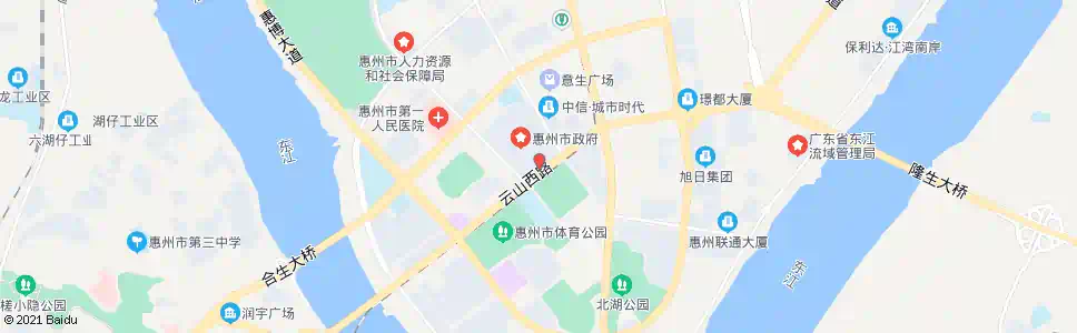 惠州石龙三中_公交站地图_惠州公交_妙搜公交查询2025
