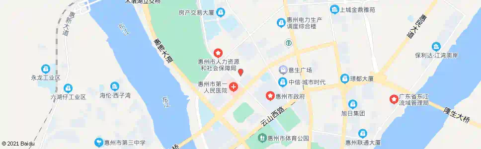 惠州富民小学_公交站地图_惠州公交_妙搜公交查询2025