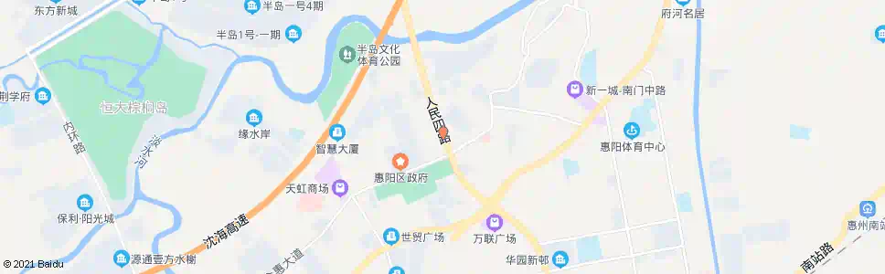 惠州第一城_公交站地图_惠州公交_妙搜公交查询2025