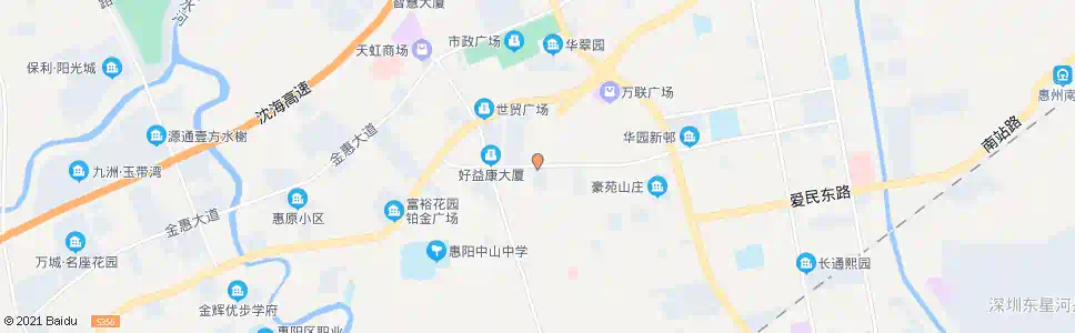 惠州惠阳石材市场_公交站地图_惠州公交_妙搜公交查询2025