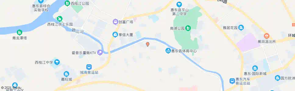 惠州恒丰花园_公交站地图_惠州公交_妙搜公交查询2025