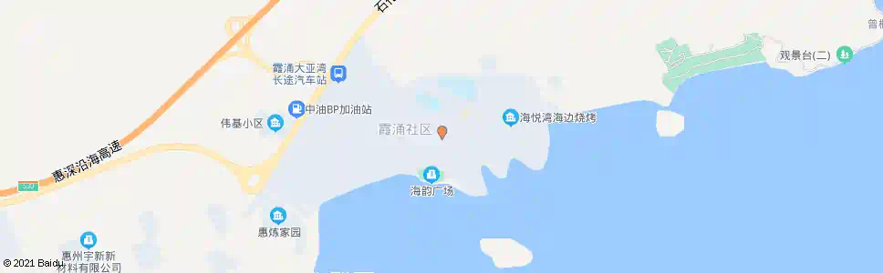 惠州灯光球场(岭西)_公交站地图_惠州公交_妙搜公交查询2025