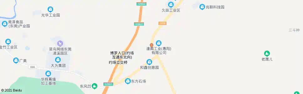 惠州大连村_公交站地图_惠州公交_妙搜公交查询2025