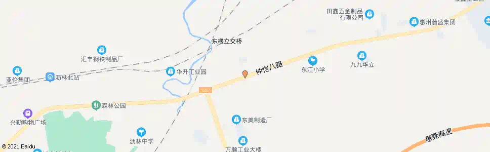 惠州东楼村_公交站地图_惠州公交_妙搜公交查询2025