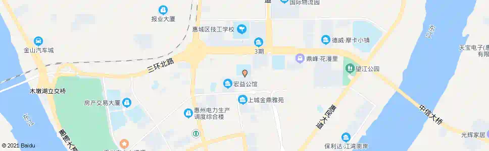 惠州惠台学校_公交站地图_惠州公交_妙搜公交查询2025