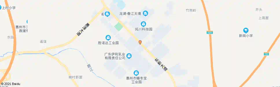 惠州东兴四路_公交站地图_惠州公交_妙搜公交查询2025