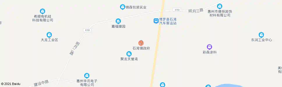 惠州石湾_公交站地图_惠州公交_妙搜公交查询2025