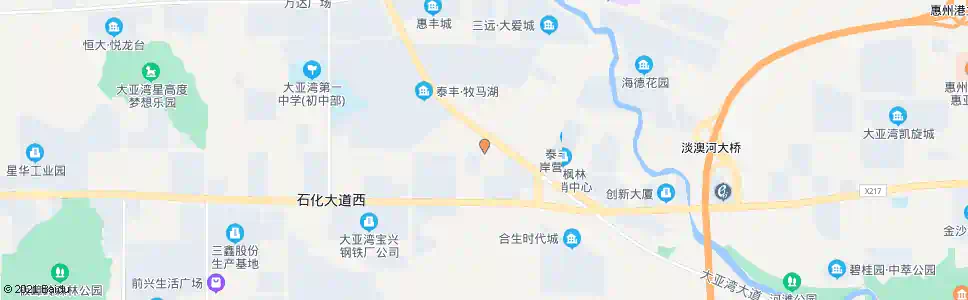 惠州响水北路路口_公交站地图_惠州公交_妙搜公交查询2025