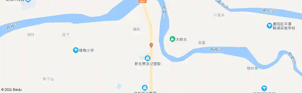 惠州湖庆村_公交站地图_惠州公交_妙搜公交查询2025