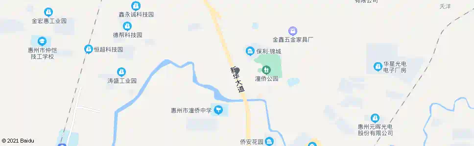 惠州侨场邮政支局_公交站地图_惠州公交_妙搜公交查询2025