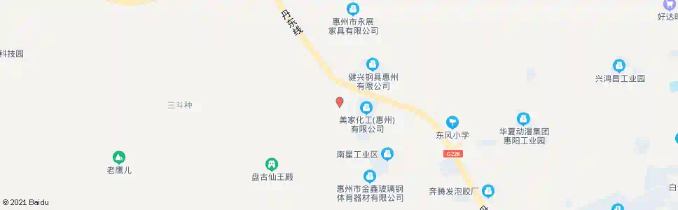 惠州格美家具厂_公交站地图_惠州公交_妙搜公交查询2025