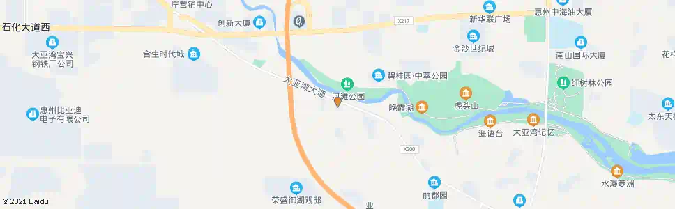 惠州大亚湾地质队_公交站地图_惠州公交_妙搜公交查询2025