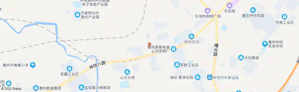 惠州三星电子_公交站地图_惠州公交_妙搜公交查询2025