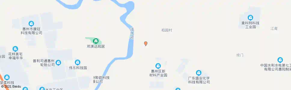 惠州稻园村_公交站地图_惠州公交_妙搜公交查询2025