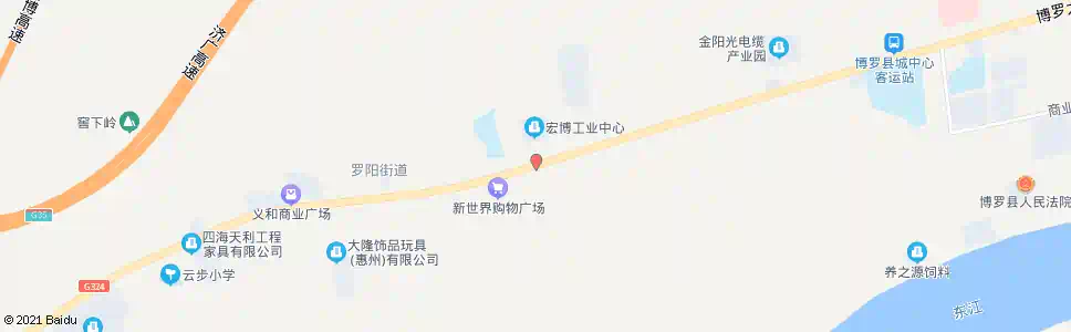 惠州义和市场_公交站地图_惠州公交_妙搜公交查询2025
