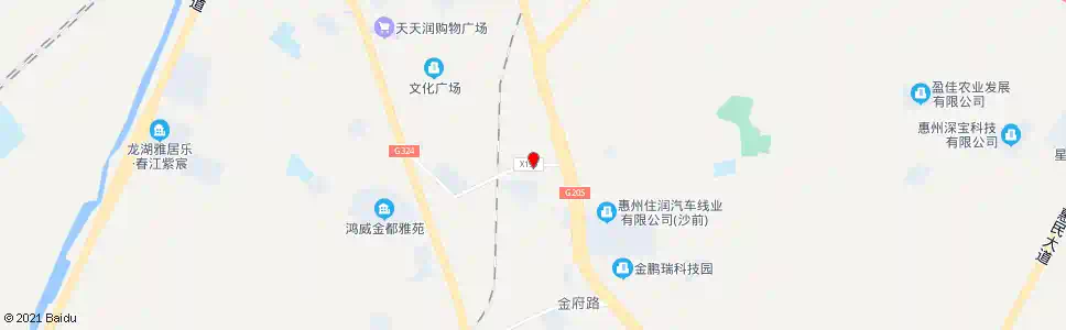 惠州金龙路口_公交站地图_惠州公交_妙搜公交查询2025