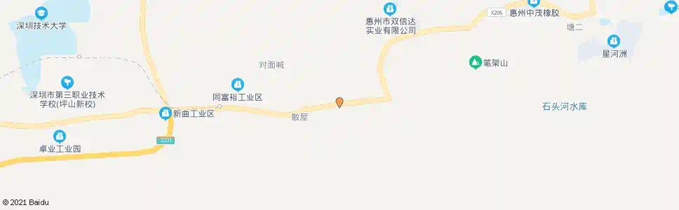 惠州田头山游泳池(深圳)_公交站地图_惠州公交_妙搜公交查询2025