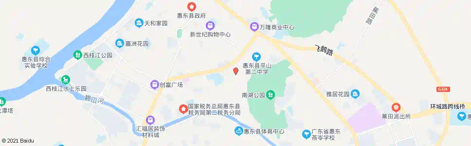 惠州惠园路口_公交站地图_惠州公交_妙搜公交查询2025