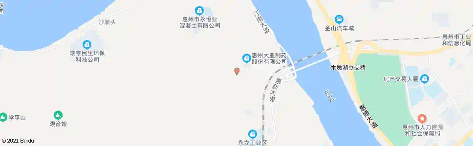 惠州梅湖看守所_公交站地图_惠州公交_妙搜公交查询2025