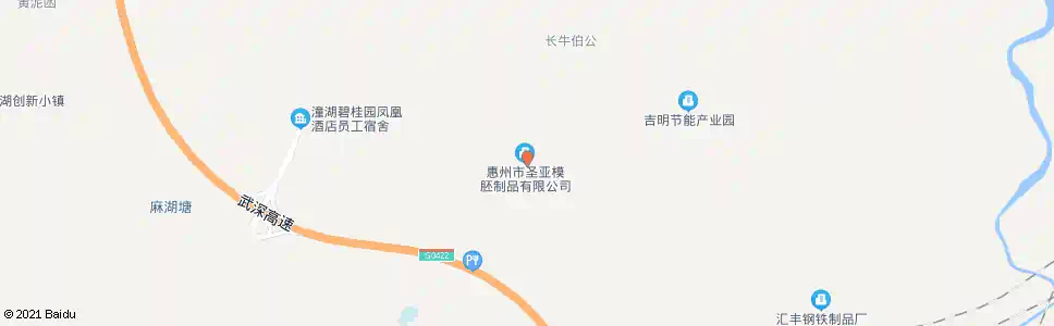 惠州华城嘉模具厂_公交站地图_惠州公交_妙搜公交查询2025