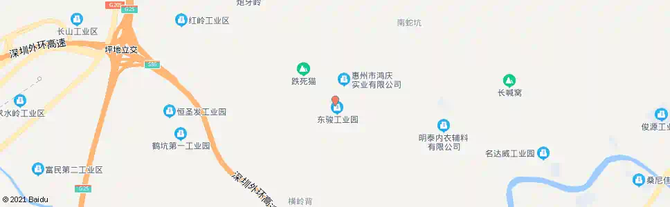 惠州白石洞村(福玉祥)_公交站地图_惠州公交_妙搜公交查询2025