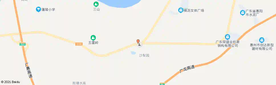 惠州潭头村_公交站地图_惠州公交_妙搜公交查询2025