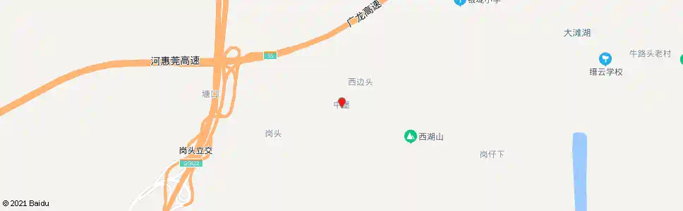 惠州中堡村_公交站地图_惠州公交_妙搜公交查询2025