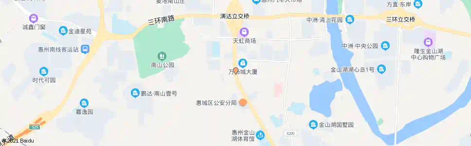 惠州万饰城_公交站地图_惠州公交_妙搜公交查询2025