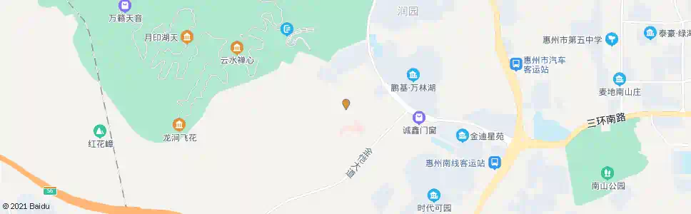 惠州复退军人医院_公交站地图_惠州公交_妙搜公交查询2025