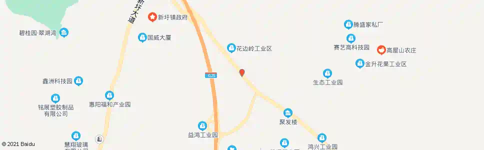 惠州牛牯颈村_公交站地图_惠州公交_妙搜公交查询2025