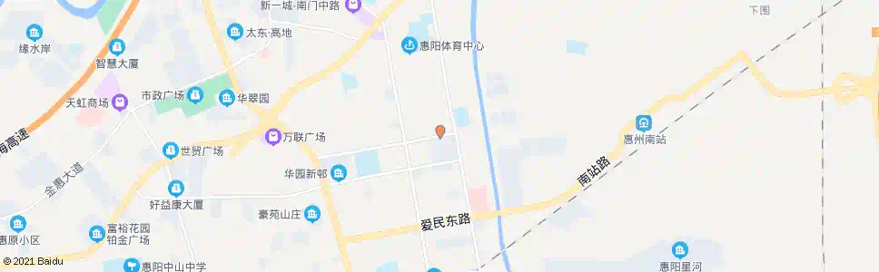 惠州华侨新村_公交站地图_惠州公交_妙搜公交查询2025