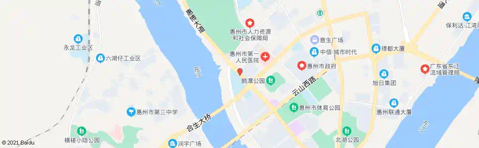 惠州黄冈中学_公交站地图_惠州公交_妙搜公交查询2025