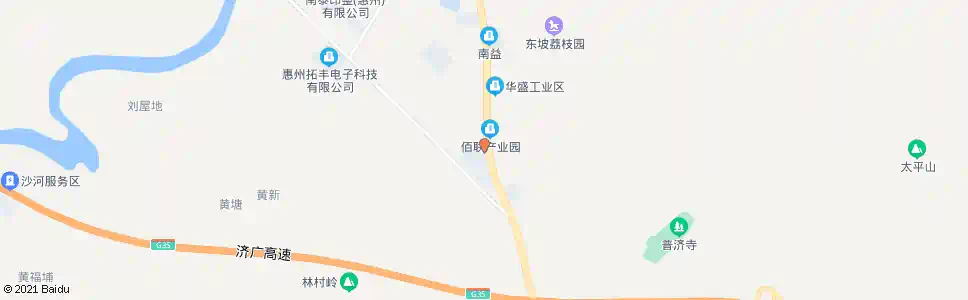 惠州太和村_公交站地图_惠州公交_妙搜公交查询2025