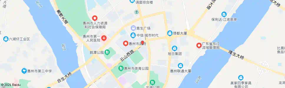 惠州云山_公交站地图_惠州公交_妙搜公交查询2025