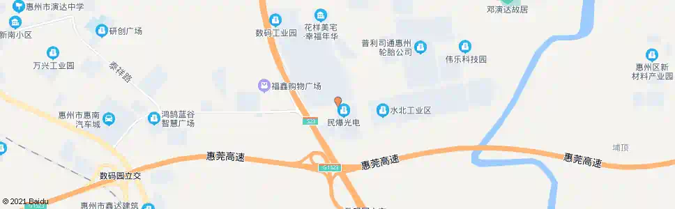惠州惠南管委会_公交站地图_惠州公交_妙搜公交查询2025
