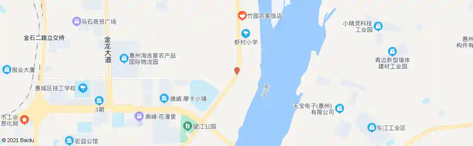 惠州虾公地村_公交站地图_惠州公交_妙搜公交查询2025