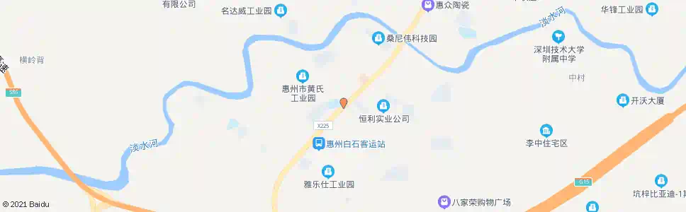 惠州白石实验学校_公交站地图_惠州公交_妙搜公交查询2025