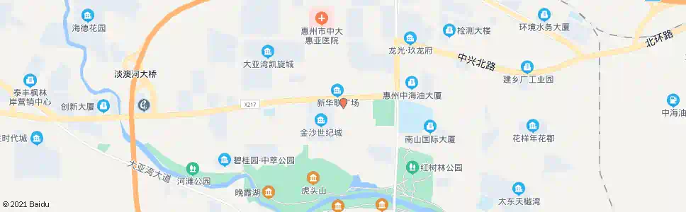 惠州灿邦国际_公交站地图_惠州公交_妙搜公交查询2025