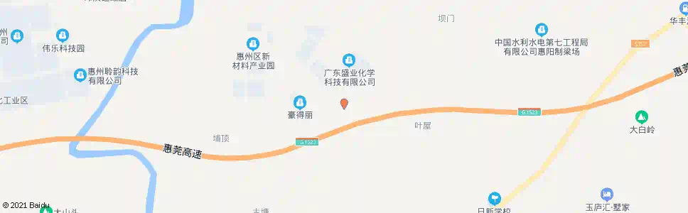 惠州斯瑞尔化工厂_公交站地图_惠州公交_妙搜公交查询2025