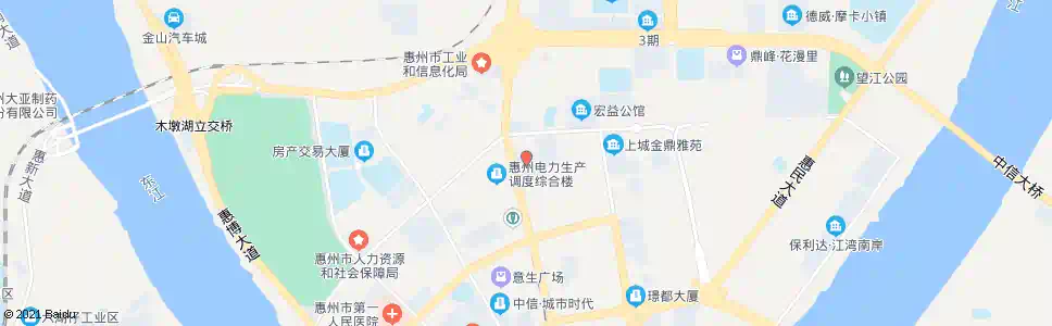 惠州汇展小商品城_公交站地图_惠州公交_妙搜公交查询2025