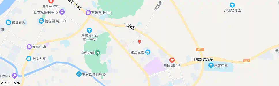 惠州金山街_公交站地图_惠州公交_妙搜公交查询2025