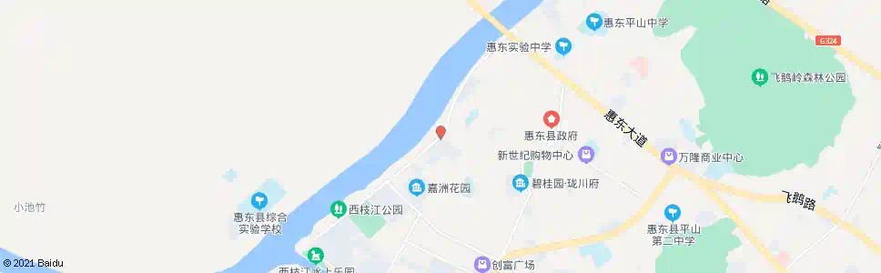 惠州金盘路口_公交站地图_惠州公交_妙搜公交查询2025