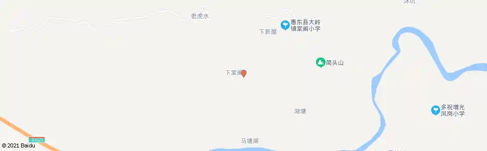 惠州下棠阁_公交站地图_惠州公交_妙搜公交查询2025