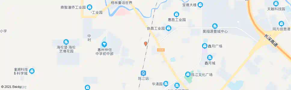 惠州基督教陈江堂_公交站地图_惠州公交_妙搜公交查询2025