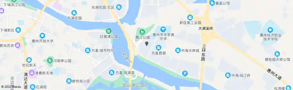 惠州德威朗琴湾_公交站地图_惠州公交_妙搜公交查询2025