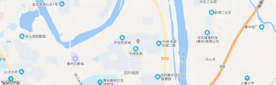 惠州中洲天御_公交站地图_惠州公交_妙搜公交查询2025